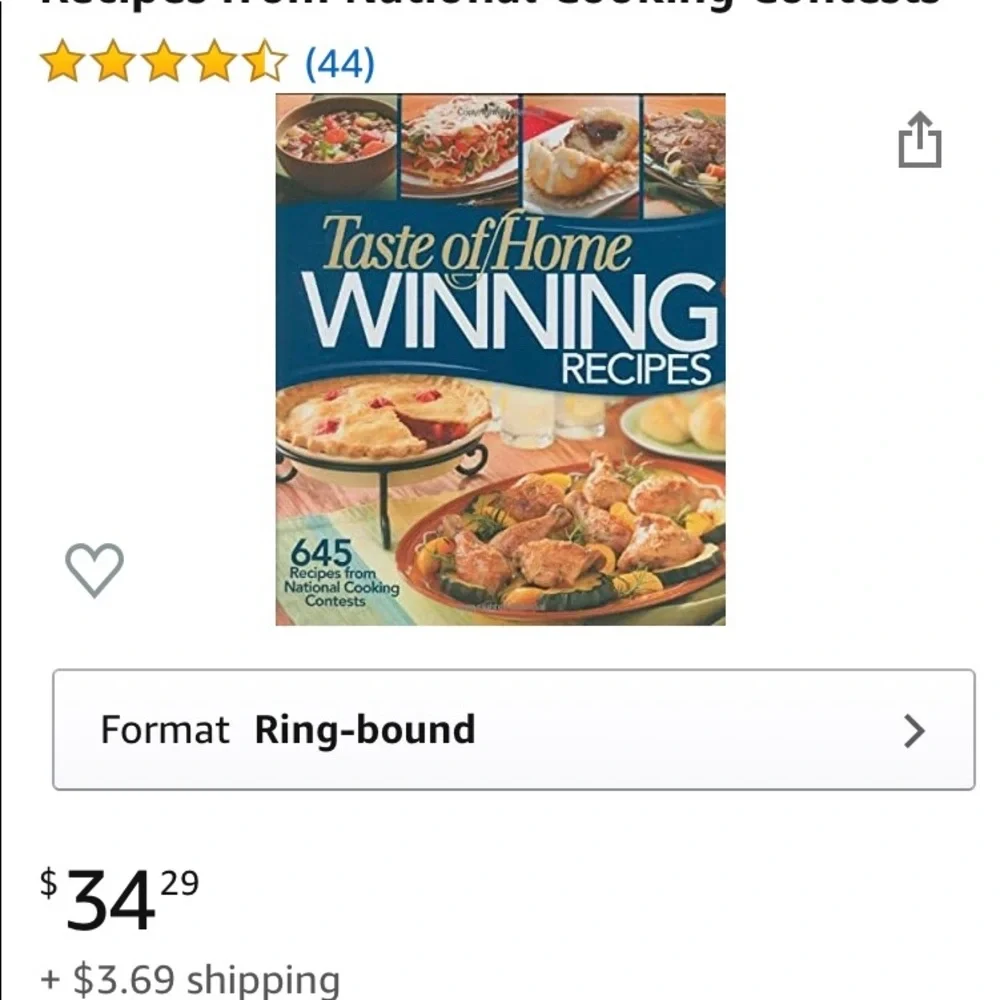 Taste of home winning recipes